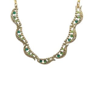 Vintage Coro Gold toned Necklace